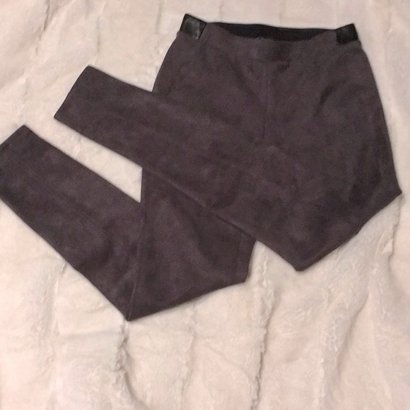 WHBM Ultra-Suede Leggings in Dusk/Gray | 0L - Picture 5 of 13